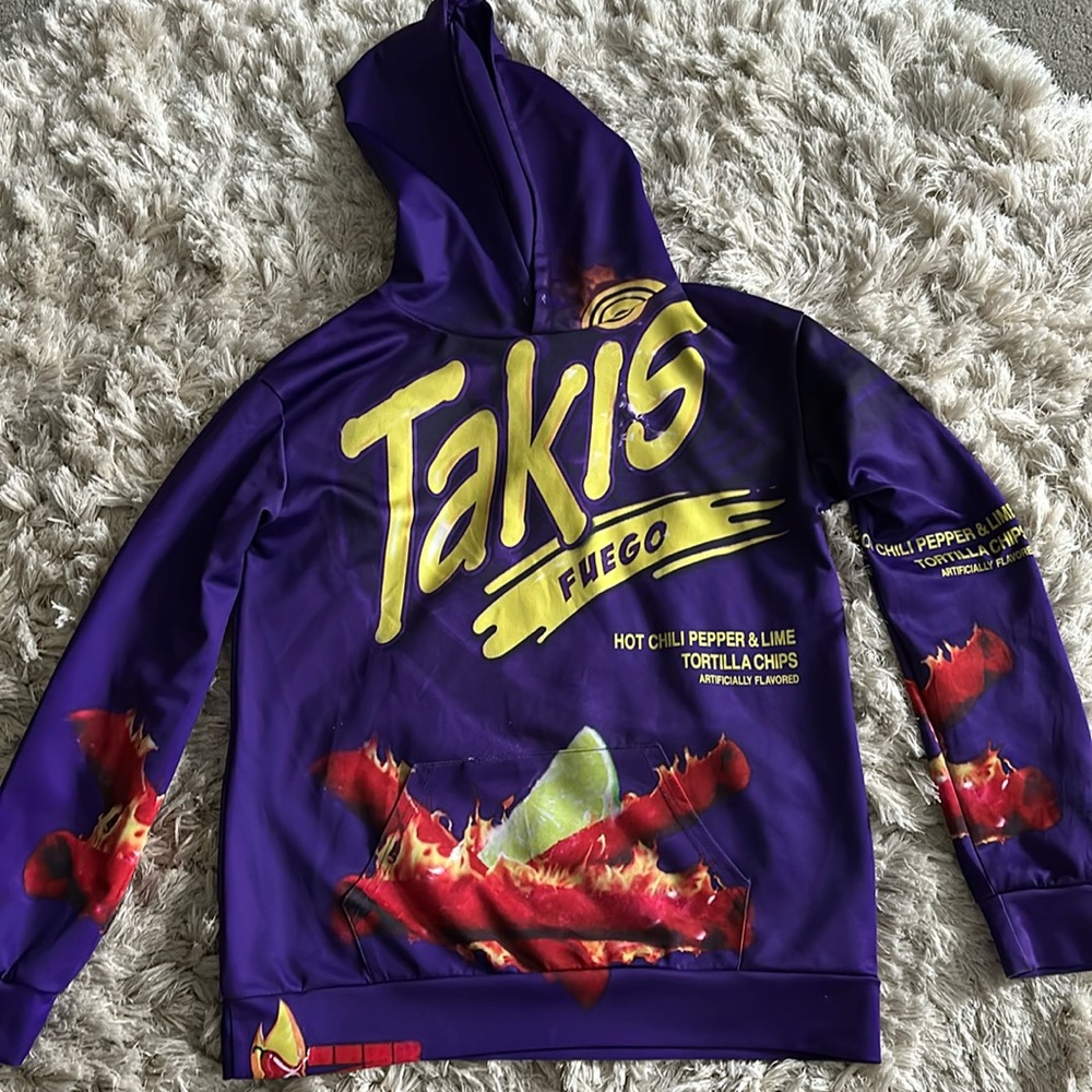 Taki’s hoody, in good used condition